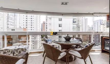 Oportunidade única: Apartamento de 3 suítes na Vila Nova Conceição, São Paulo-SP, com 166m² e 3 vagas de garagem!