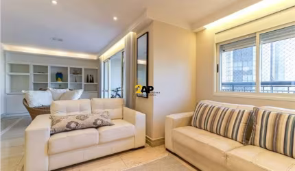 Apartamento de Luxo no Jardim Paulista: 3 Quartos, 2 Suítes, 3 Salas, 3 Banheiros, 2 Vagas - 139m² - São Paulo-SP.