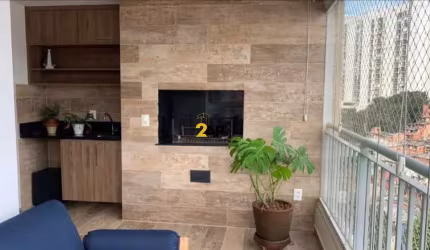 Apartamento à venda em São Paulo-SP: 2 quartos, 2 suítes, 1 sala, 2 banheiros, 2 vagas na Vila Suzana - 82m²!