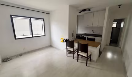 Apartamento para locação na Vila Andrade, 1 quarto, sala, 1 banheiro e 1 vaga de garagem
