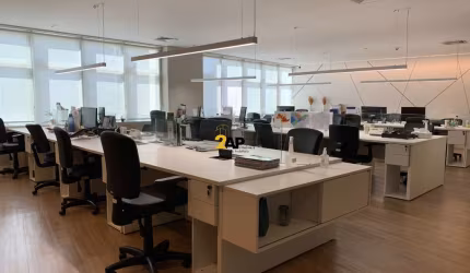 Oportunidade Única: Sala Comercial de Luxo no Brooklin Paulista, São Paulo-SP! 3 salas, 40 vagas, 1.120m² de puro luxo!