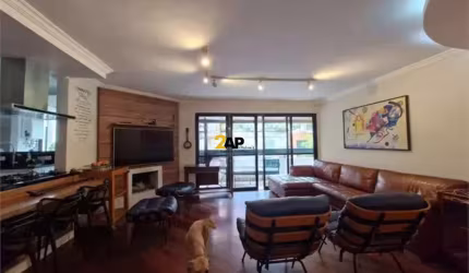 Apartamento à venda em Moema, São Paulo-SP: 4 quartos, 1 suite, 3 salas, 4 banheiros, 2 vagas, 150 m² de área