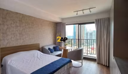 Apartamento para locação em Pinheiros, 1 quarto, 1 sala, 1 banheiro, 24m² - São Paulo-SP.