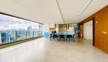 Cobertura duplex a venda e locação no Brooklin, 3 suítes, 3 vagas com 204m² .