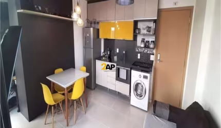 Apartamento à venda em Santo Amaro, São Paulo-SP: 1 quarto, 1 sala, 1 banheiro, 1 vaga de garagem!