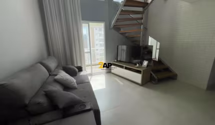 Cobertura Duplex em Vila Suzana com 125m², 2 quartos sendo 1 suíte e 2 vagas.