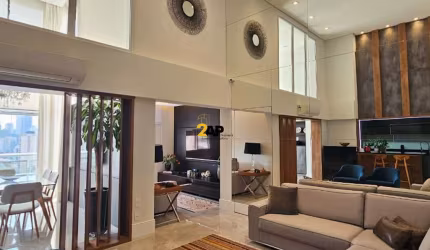 Imperdível apartamento de Luxo à venda na Vila Andrade com 138m² e pé direito duplo