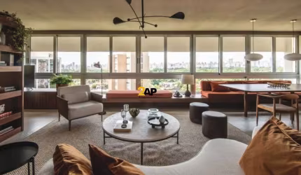 Apartamento de luxo no Jardim Paulista: 4 quartos, 1 suíte, 4 banheiros, 1 vaga de garagem - 163m² - mobiliado.