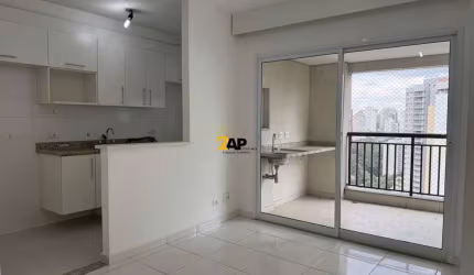 Apartamento para locação na Vila Andrade, São Paulo-SP: 2 quartos, 1 banheiro, 1 vaga de garagem, 54m² de área.