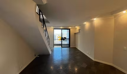 Cobertura Duplex de 181m² à venda ou locação com 3 quartos, 1 suíte e 3 vagas - Vila Andrade.