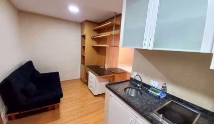 Apartamento para Locação no Campo Belo, São Paulo-SP: 1 Quarto, 1 Banheiro, 1 Vaga de Garagem - 29,00 m² de Área