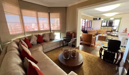 Incrível apartamento de luxo para venda ou locação na Vila Andrade, São Paulo-SP: 2 suítes, 5 banheiros, 5 vagas, 305m²