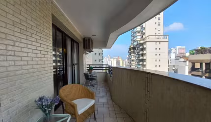 Apartamento com 4 suítes e 5 vagas à venda em prédio com lazer na Vila Rica/Boqueirão - Santos/SP