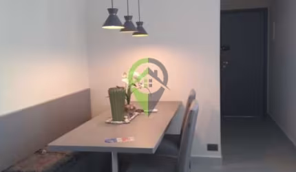 Apartamento mobiliado em  Aparecida, frente mar em Santos/SP