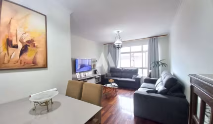 Apartamento 104m² com 2 dormitórios e garagem fechada à venda no Boqueirão - Santos/SP