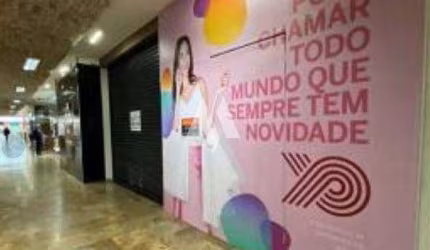 Loja Shopping Parque Balneario - locação - 47m² - Shopping Balneário - Gonzaga - Santos/SP