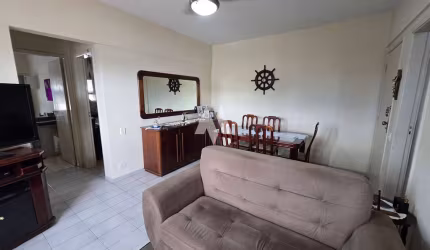 Apartamento em Campo Grande, Santos/SP 2 dormi, dependencia completa