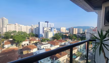 Apartamento em Ponta da Praia, Santos/SP