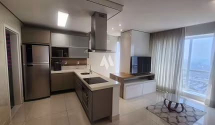 Apartamento Mobiliado de 1 Dormitório com Suíte na Aparecida - Santos - Para locação
