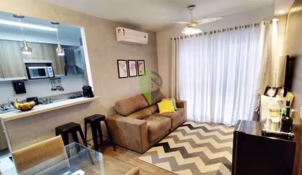 Apartamento com lazer completo, na quadra da praia do José Menino, em Santos