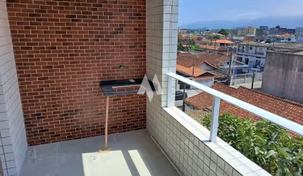Apartamento Novo - 1 dormitório - vista livre - Vila Mirim - Praia Grande/SP
