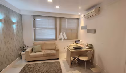 Sala comercial na Ana Costa, 50 metros com 2 salas e recepção