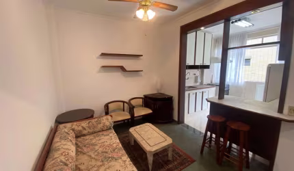 Apartamento no Gonzaga para locação  - 02 dormitórios