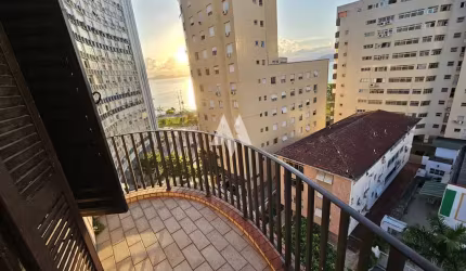 Apartamento com vista ao mar e 01 dormitório