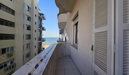 Santos Boqueirão- Apartamento a venda, 3 dormitórios s/vaga  frente mar