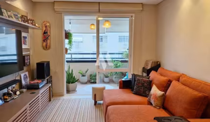 Apartamento com 2 quartos 2 vagas e lazer à venda no Embaré - Santos/SP