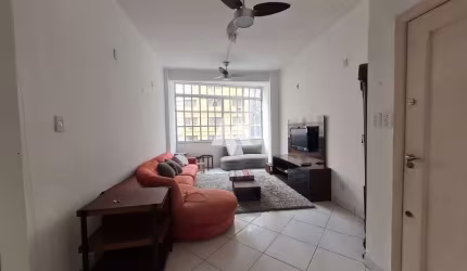 Apartamento  02 dormitórios  -vaga demarcada -  Quadra da Praia do Boqueirão/Santos