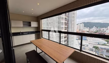 Apartamento à Venda com 2 dormitórios e vaga demarcada em José Menino, Santos/SP