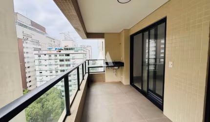 Apartamento à Venda com 2 dormitórios e vaga demarcada em José Menino, Santos/SP
