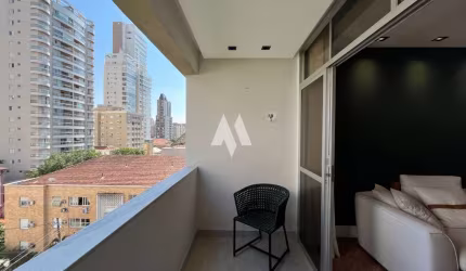 Apartamento mobiliado 2 quartos e 1 vaga à venda na Vila Rica/Boqueirão em Santos/SP