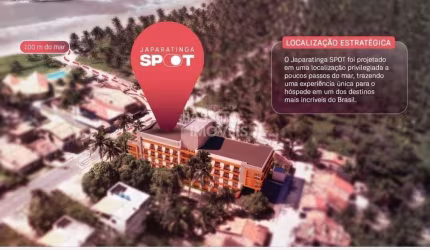Apartamento com 1 quarto à venda na Al - 101 - Norte, 1, Boqueirão, Japaratinga por R$ 225.000