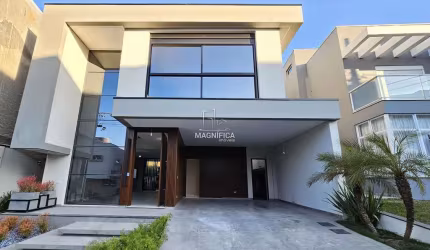 Casa em condomínio fechado com 3 quartos à venda na Rua Hermenegildo Luca, 101, Santa Felicidade, Curitiba, 307 m2 por R$ 3.280.000
