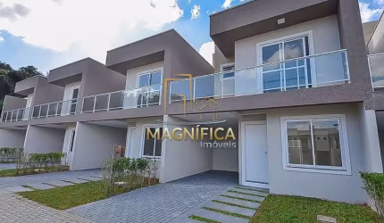Casa em condomínio fechado com 3 quartos à venda na Rua Íris Antônio Campos, 369, Campo Comprido, Curitiba, 109 m2 por R$ 720.000