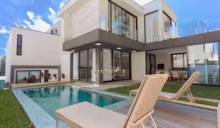 Casa em condomínio fechado com 4 quartos à venda na Avenida Fredolin Wolf, 3121, Santa Felicidade, Curitiba, 425 m2 por R$ 3.989.000