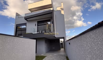 Casa em condomínio fechado com 3 quartos à venda na Rua Frederico Trevisan, 110, Santa Felicidade, Curitiba, 183 m2 por R$ 1.421.990