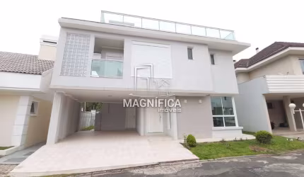 Casa em condomínio fechado com 4 quartos à venda na Rua Antônio Turíbio Teixeira Braga, Santa Felicidade, Curitiba, 354 m2 por R$ 1.820.000