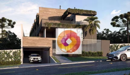 Sobrado em condominio fechado com 3 dormitórios à venda, 226 m² por R$ 1.950.000 - Mercês - Curitiba/PR