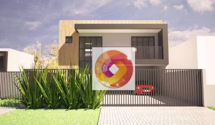 Sobrado com 3 Quartos à venda, 126 m² Campo Comprido - Curitiba/PR