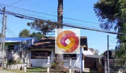 Terreno a venda  Campina do Siqueira; 381,70m² – com construção de 122,09m² averbada.