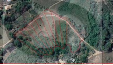 Terrenos, sítios e fazendas, 1600m², à venda - Areia Grossa - Santana do Paraíso