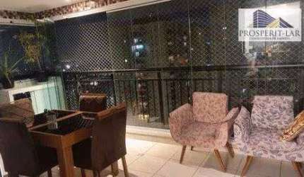 Apartamento com 3 dormitórios à venda, 122 m² por R$ 1.300.000 - Jardim Flor da Montanha