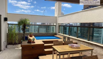 Cobertura com 3 dormitórios à venda, 240 m² por R$ 4.250.000 - Brooklin Paulista