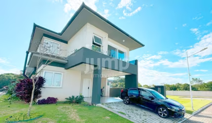 Caminhos do Engenho II - Casa Alto Padrão à venda em condomínio fechado no Campeche - Florianópolis/SC