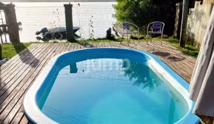 Casa com 2 dormitórios à venda, pé na lagoa - Costa da Lagoa - Lagoa da Conceição - Florianópolis/SC