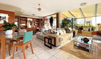Hotel Residencial Ilha dos Corais - Cobertura com 5 quartos à venda, vista para o mar - 297 m² - Canajurê - Florianópolis/SC