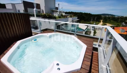 Residencial Saint Exupéry - Cobertura mobiliada com 2 dormitórios à venda, 179 m² - Campeche - Florianópolis/SC